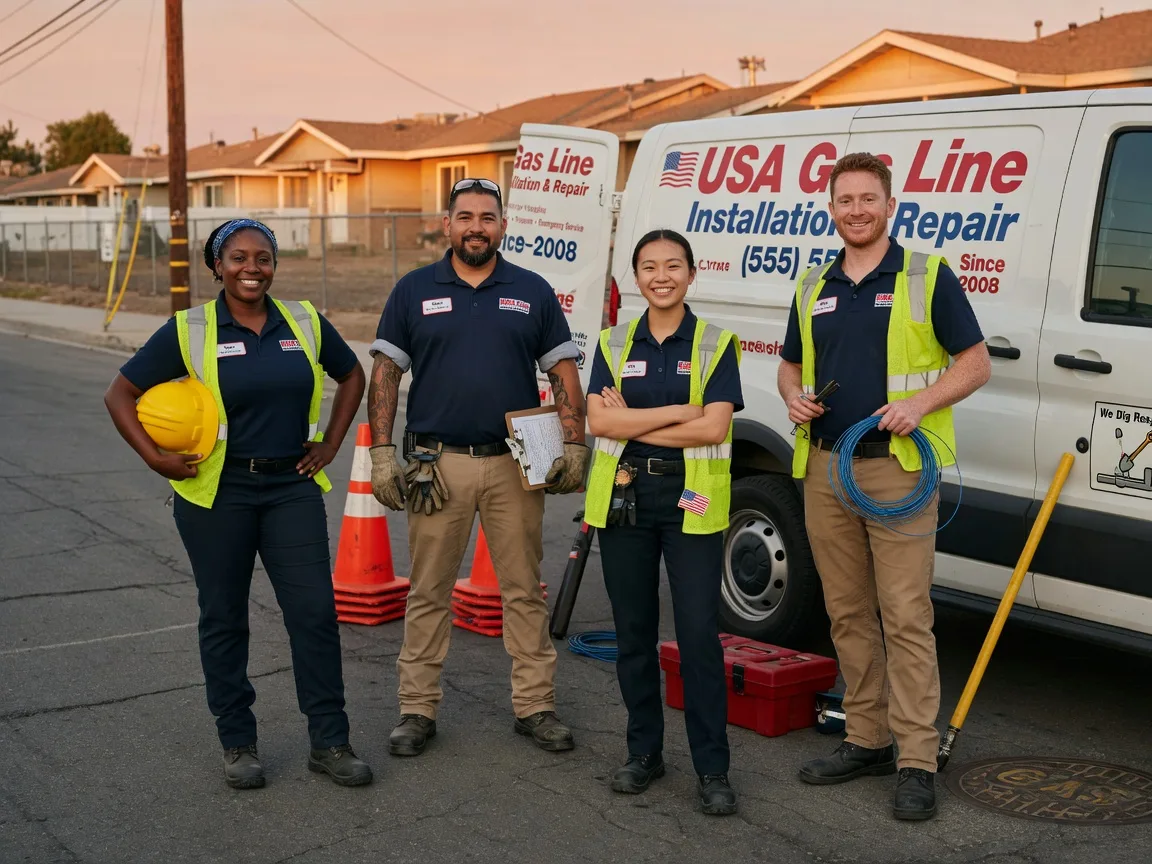 Gas Line Installation company in Meadow, SD